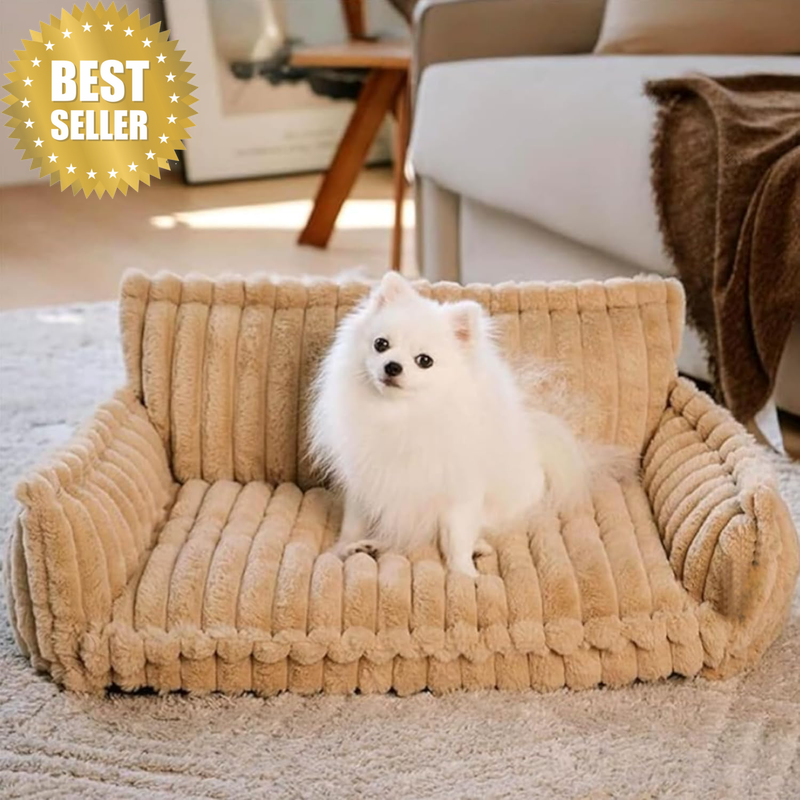 Orthopedic Dog Bed with Memory Foam – Orthopedic Dog Sofa with Removable Washabl