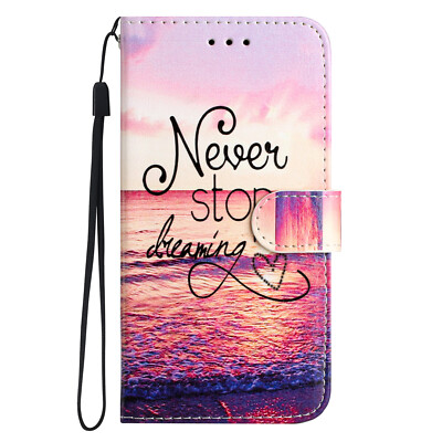 Pattern Stand Wallet Case For iPhone 15 14 Plus 13 12 Pro Max Leather Flip Cover