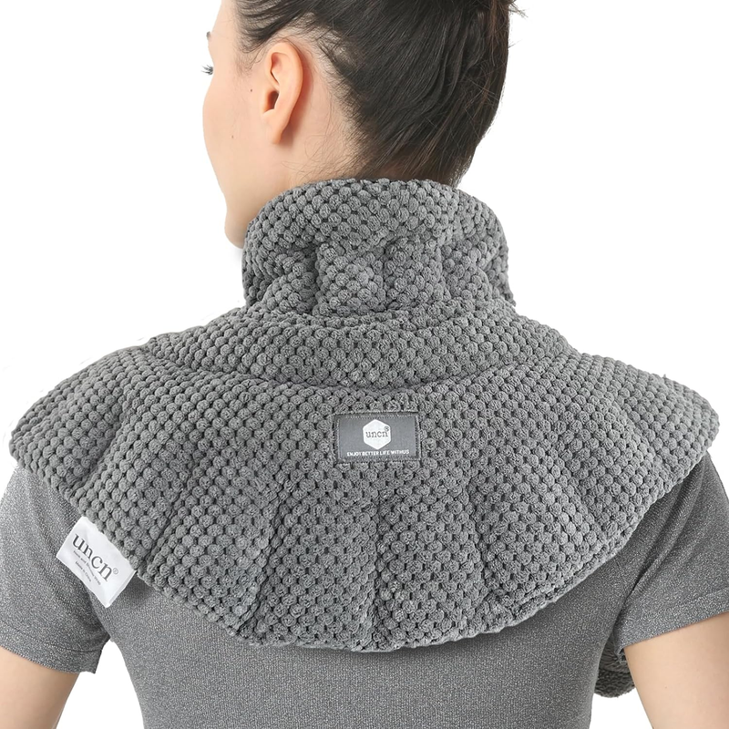 For Neck, Shoulders Back Pain Relief | Large Moist Weighte