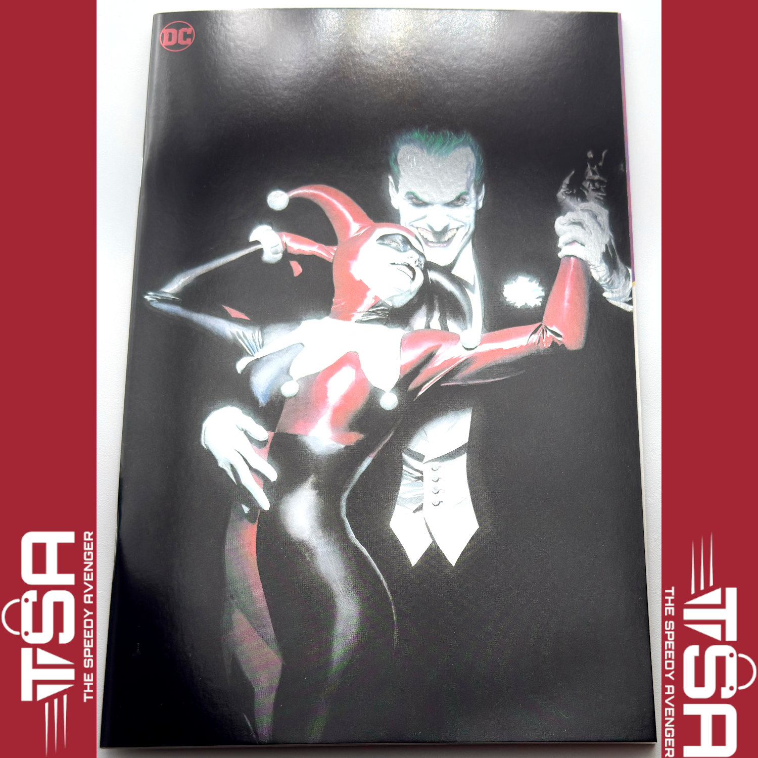 THE JOKER / HARLEY QUINN: UNCOVERED #1 Alex Ross Foil Variant 2023 DC Comics