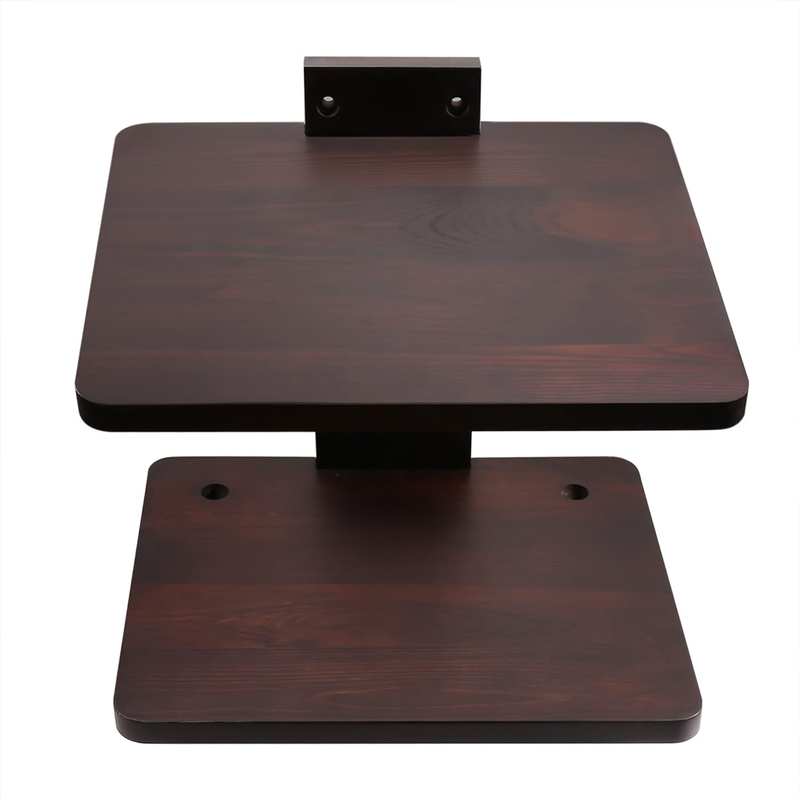Siondoux Floating Projector Wall Mount DVD Shelf Wooden Floating Entertainment C