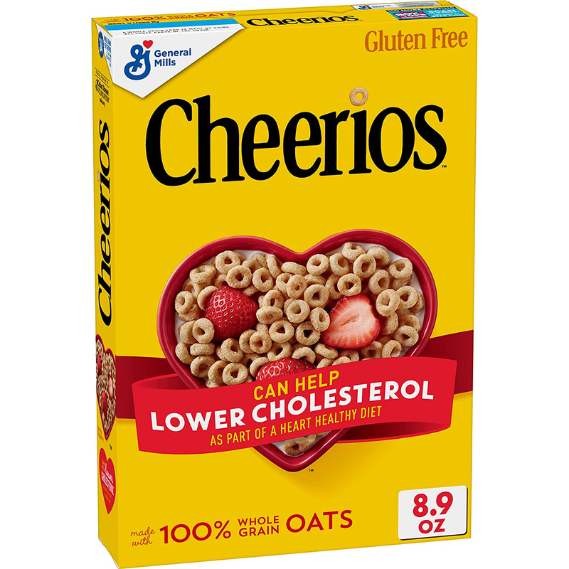 Cheerios Heart Healthy Cereal, Gluten Free Cereal with Whole