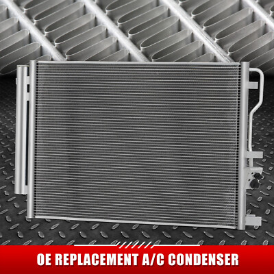 Для 16-18 Hyundai Tucson 1.6L OE Style Передний алюминиевый конденсатор переменного тока в сборе