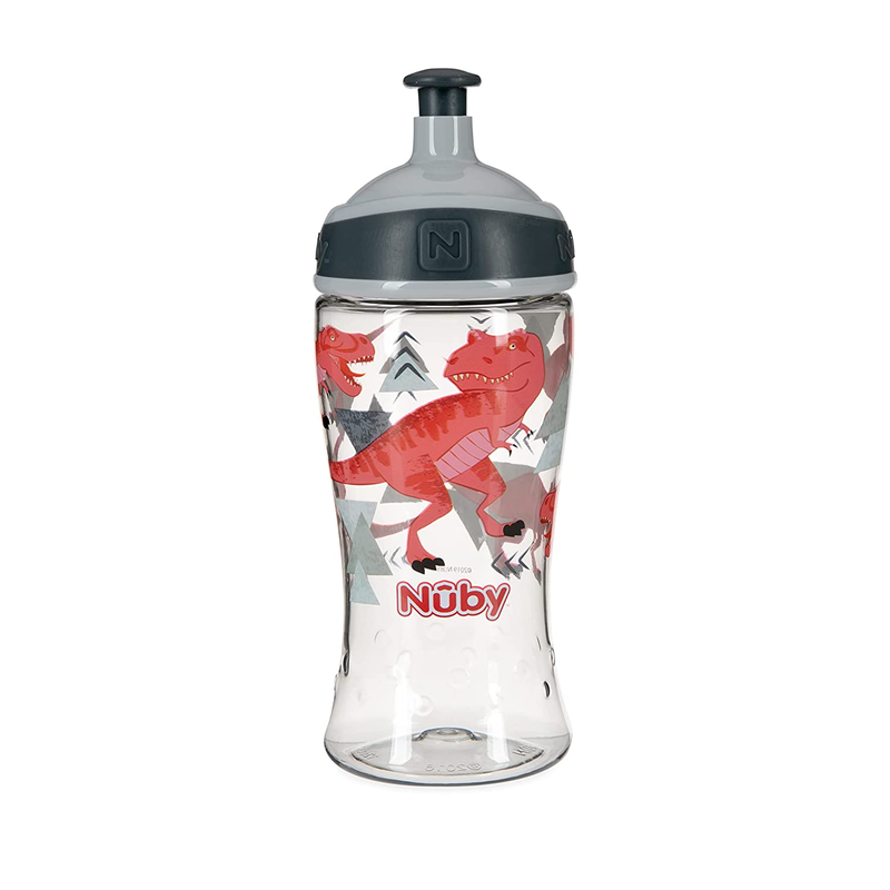 Printed Kids Pop up Sipper Water Bottle, Colors May Vary, 1 