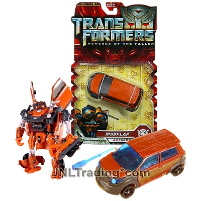 Yr 2009 Transformers Revenge of the Fallen Deluxe 5.5'' Figure MUDFLAP Chevy Trax