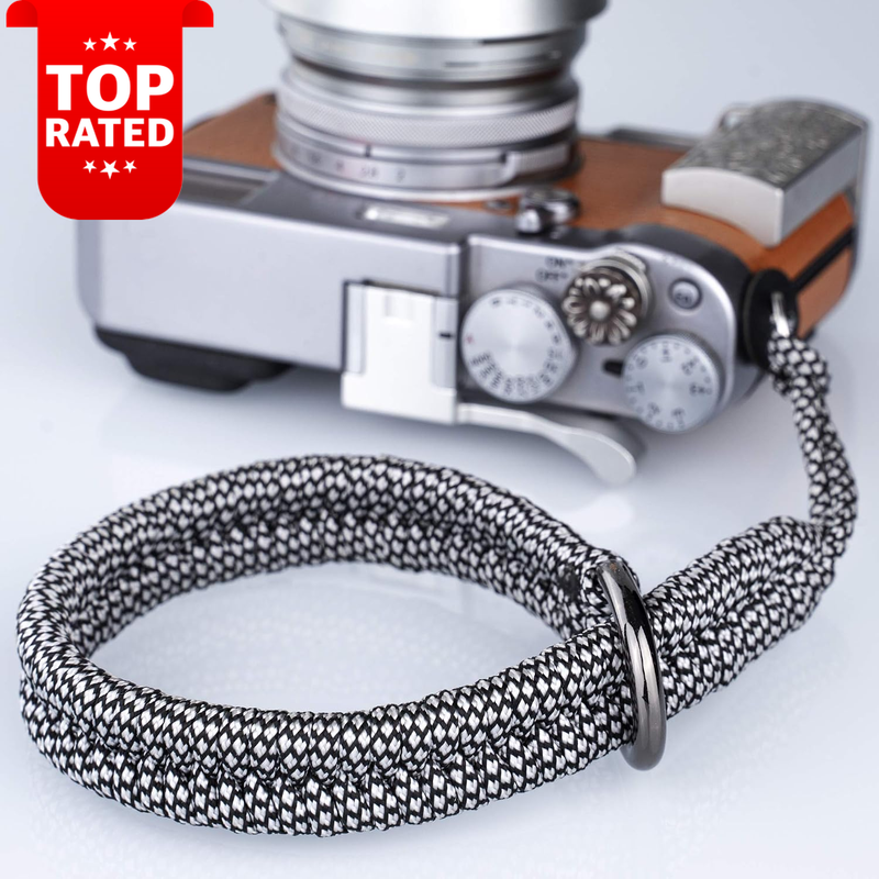 Camera Wrist Strap Quick Release for DSLR Mirrorless with Safe Connector