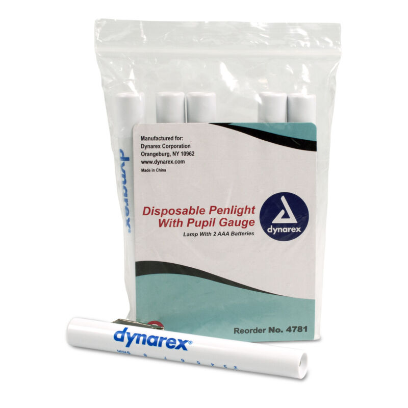 Dynarex Disposable Penlight 6/Bag