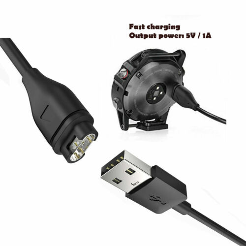 USB Charger Charging Cable Cord for Garmin Fenix Vivoactive  Vivosport