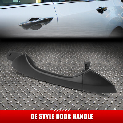 Для 08-12 Honda Accord Черная Наружная ручка передней/задней левой двери без замочной скважины