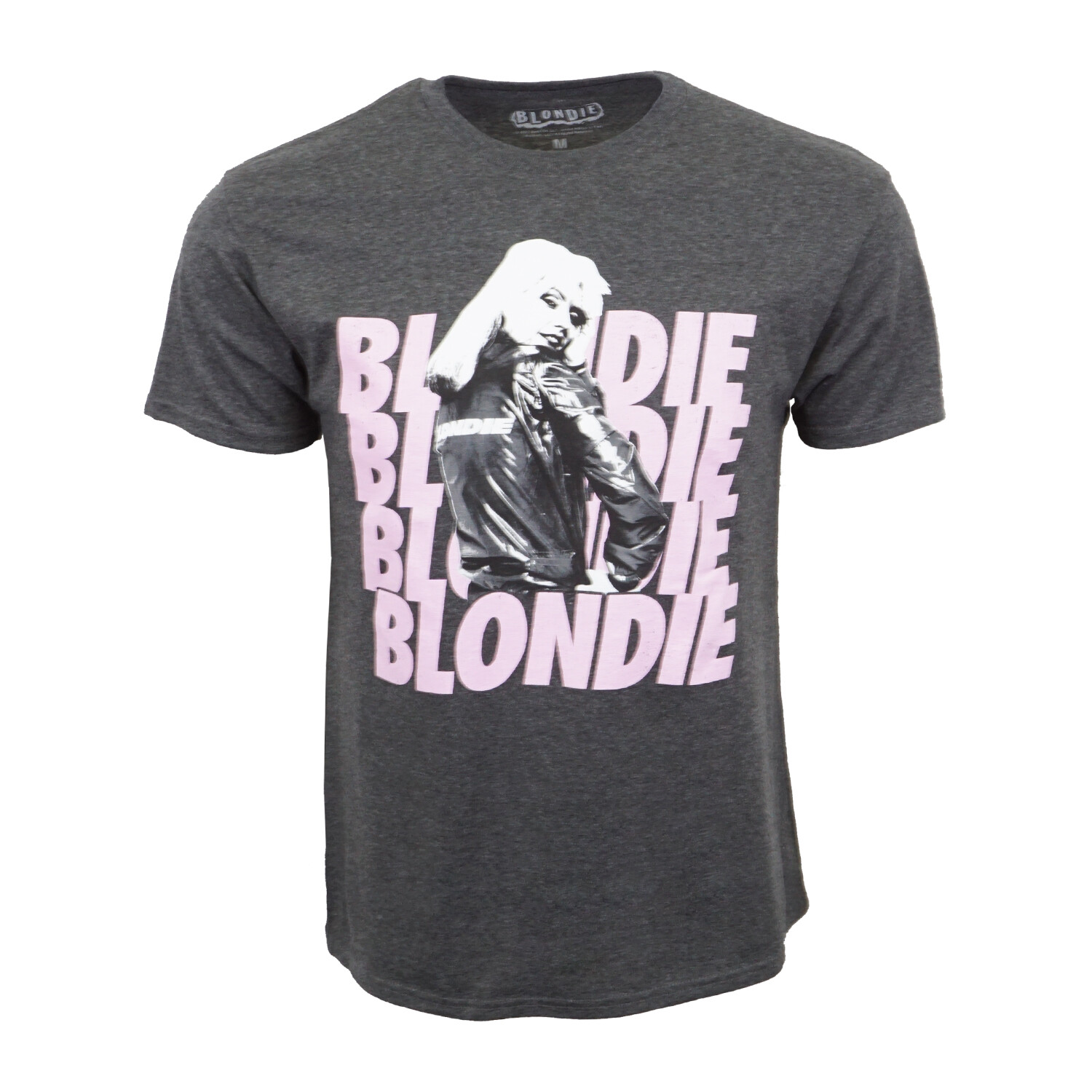 BLONDIE CHARCOAL GRAPHIC T SHIRT OFFICIAL ITEM