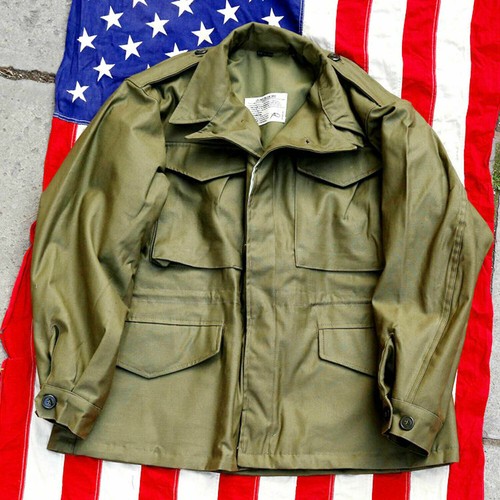 レンダー　RENDER RDS923 M43 UTILITY JACKET VTG Old M43 Field Jacket Coat w/ Rank OD M1943 38R World War