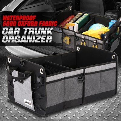 2-В-1 Автомобильный Грузовик Складной багажник Грузовой Органайзер Сумка для хранения Bin