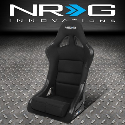 1X ГОНОЧНОЕ СИДЕНЬЕ NRG INNOVATIONS FRP-330 ИЗ СТЕКЛОСТЕКЛА С ФИКСИРОВАННОЙ СПИНКОЙ МАЛОГО РАЗМЕРА