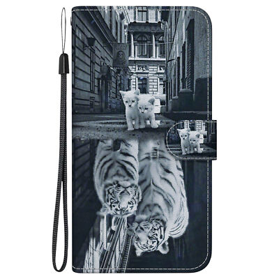 Leather Painting Flip Phone Case For Tecno Pova 2 3 4 5 POP 6 GO 5P 7 Pro 