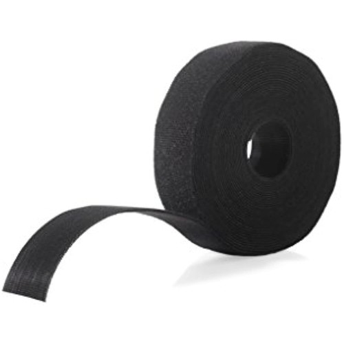VELCRO Brand ONE-WRAP Roll Black | 30 Ft x 1-1/2 In | Reusable Self-Gripping