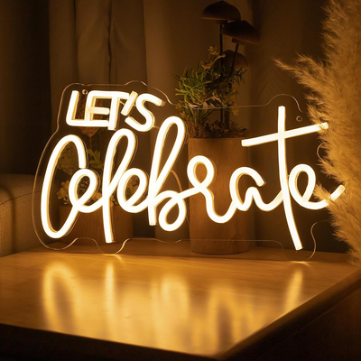 Neon letter sale signs