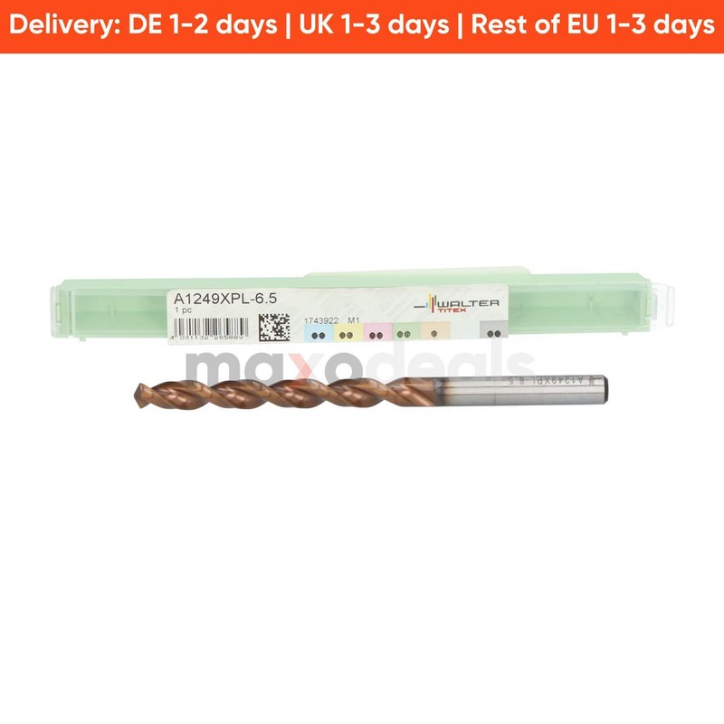 Walter Titex A1249xpl-6.5 Perceuse TorsadÃ©E Ã  Trous Profonds 6,5 Mm Neuve Nfp