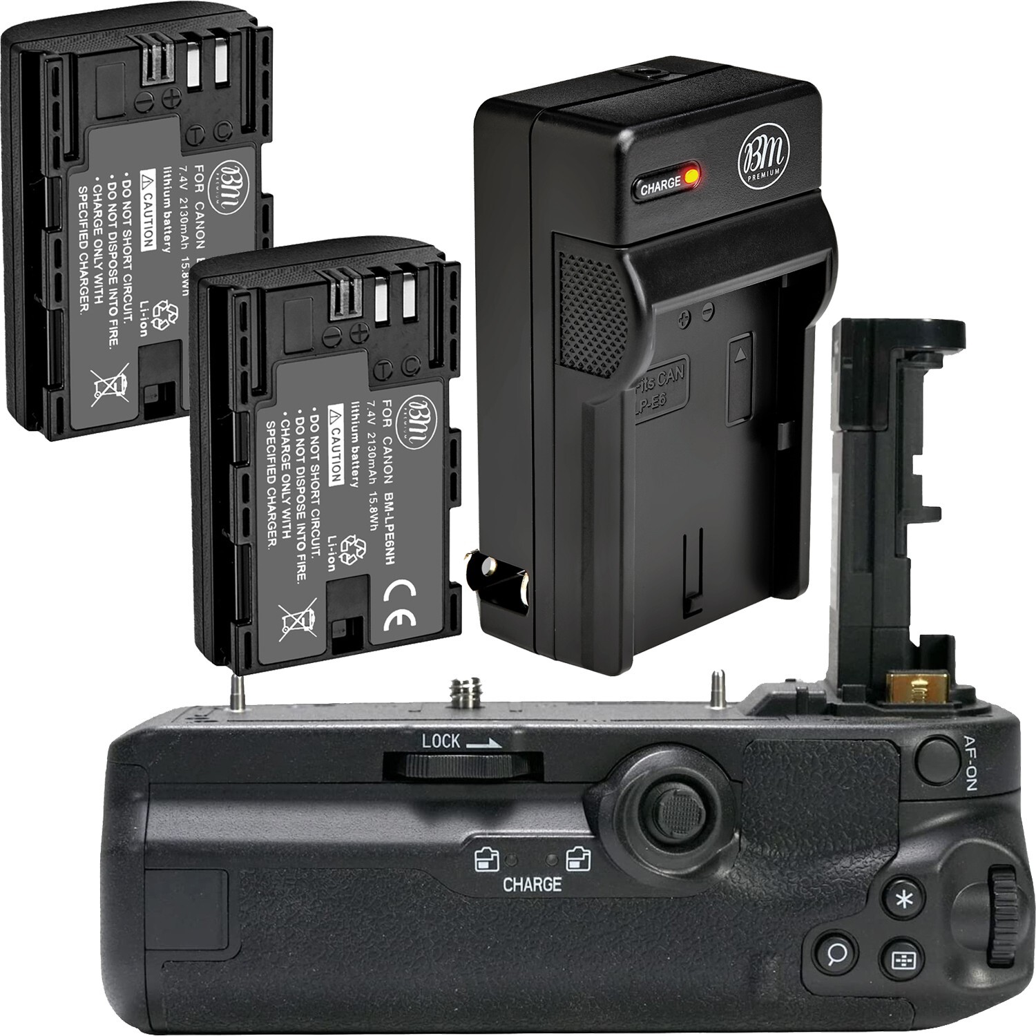 BG-R10 Battery Grip Replacement for Canon EOS R5, R5C, R6 +