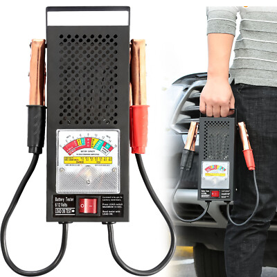 100 Amp Battery Load Tester Load Analyzer Tool Type 6V 12V Mechanics Car Truck