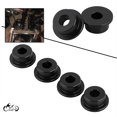 CNC Solid Billet Handlebar Bushing For Harley Softail Dyna Sportster Low Rider