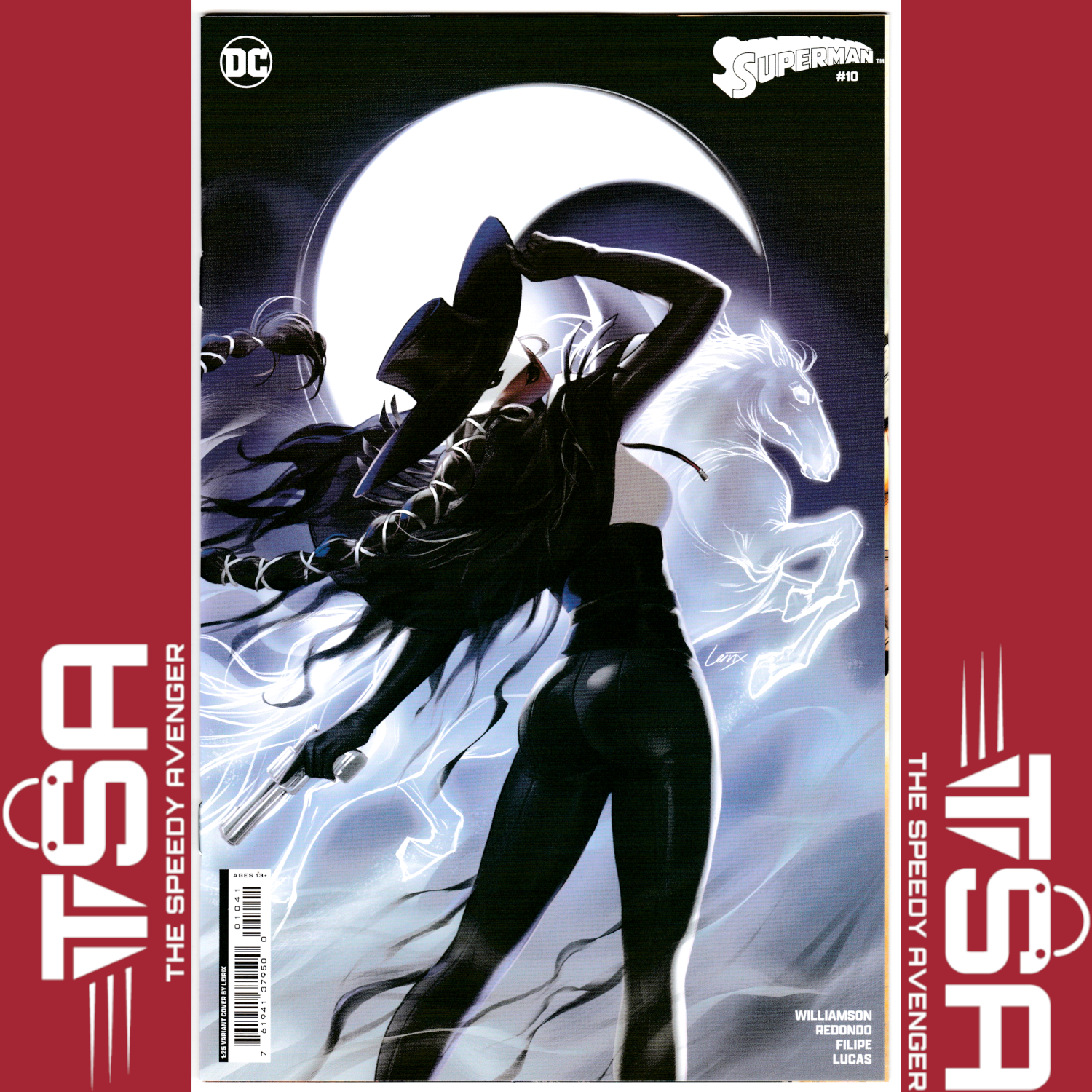 SUPERMAN #10 (Vol 6) Leirix Card Stock 1:25 Incentive Ratio Variant 2024 DC