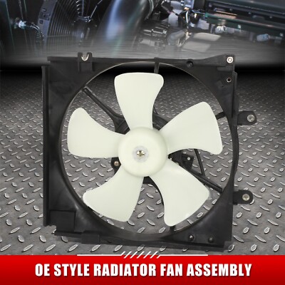Для 98-99 Mazda 626 2.0L 2.5L Двигатель OE в стиле OE Вентилятор охлаждения радиатора в сборе