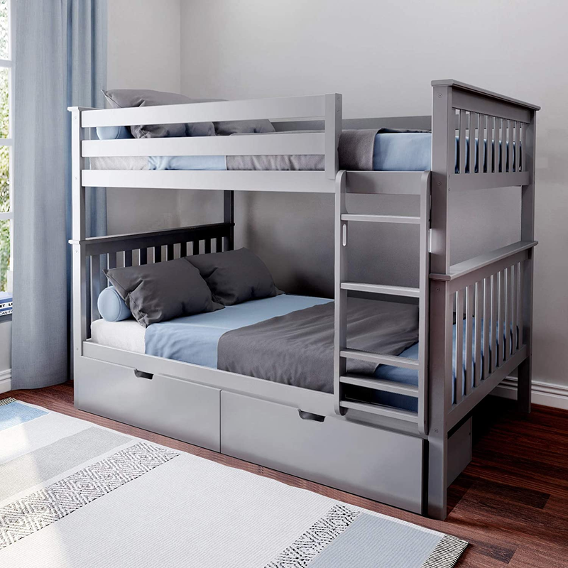 For Kids With Storage Drawers, Grey