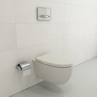 BOCCHI 1632-XXX-0129 Milano Wall-hung Elongated Toilet Bowl