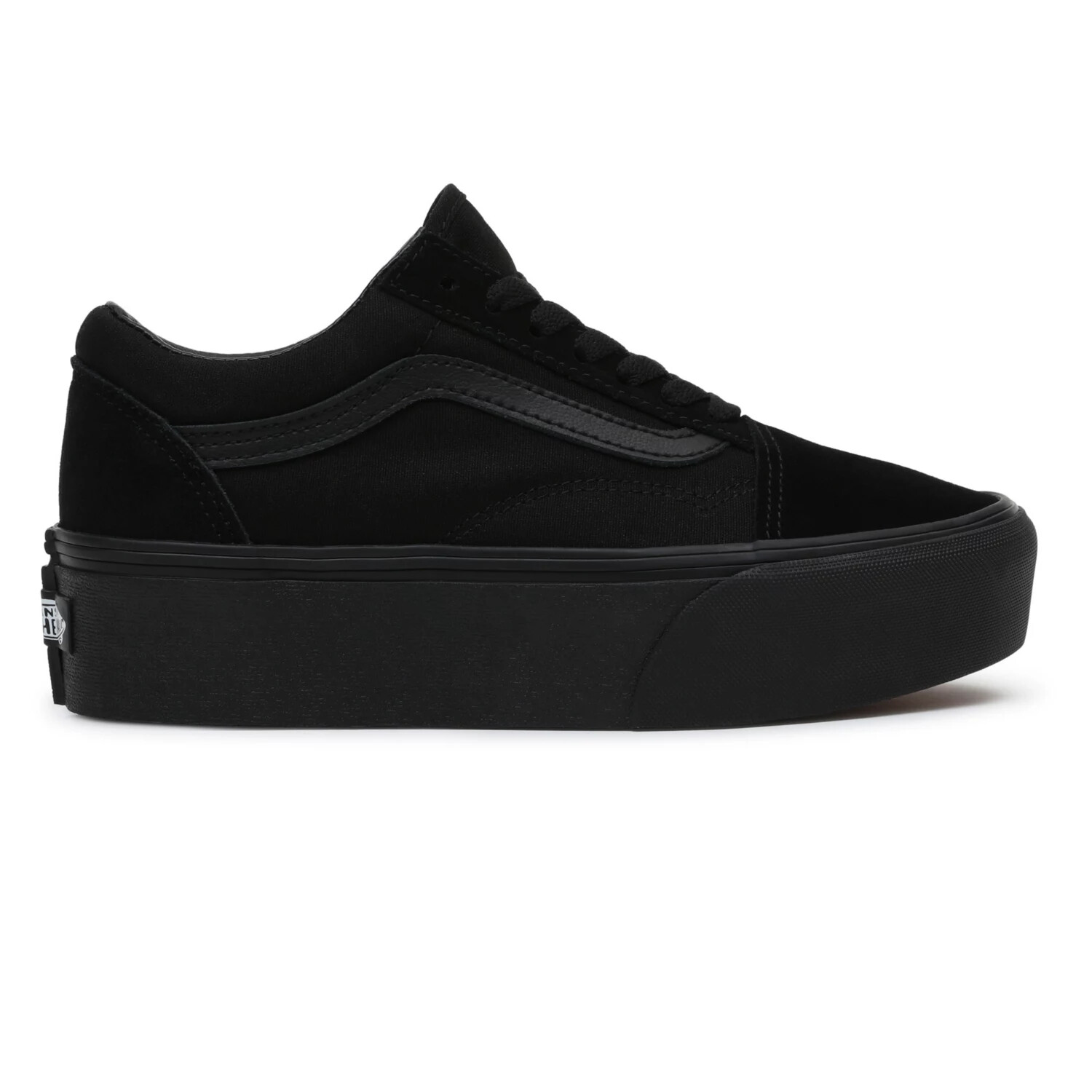 Vans Old Skool Stackform Classic Platform Shoes Black | eBay Vans Old Skool Stackform Classic Platform Shoes Black | eBay