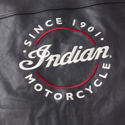 Pre-owned Indian Motorcycle Polaris Men's Western Vest, Black