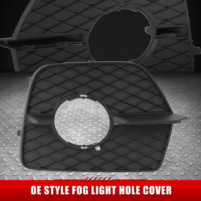 Для 08-14 BMW X6 без спортивной упаковки Черная рамка противотуманной фары со стороны водителя