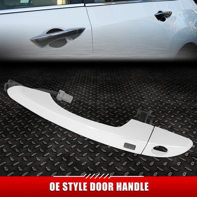 Для 16-21 Tucson Хромированная наружная ручка передней левой двери с замочной скважиной и функцией Smart Entry