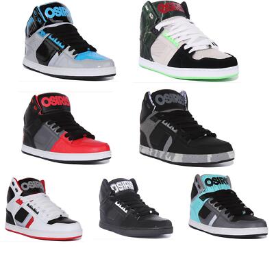 Osiris Nyc 83 Mens Hi Top Lace Up Trainer Various Colour