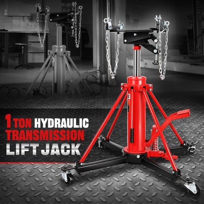 Экономящий труд 1-тонный гидравлический трансмиссионный домкрат для подъема автомобиля с поворотными колесами