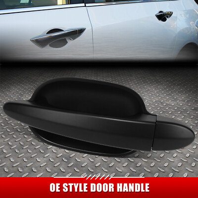 ДЛЯ 04-10 BMW E60 5-Й СЕРИИ ЧЕРНАЯ ЗАГРУНТОВАННАЯ РУЧКА ТЯГИ ЗАДНЕЙ ЛЕВОЙ ДВЕРИ СО СТОРОНЫ ВОДИТЕЛЯ