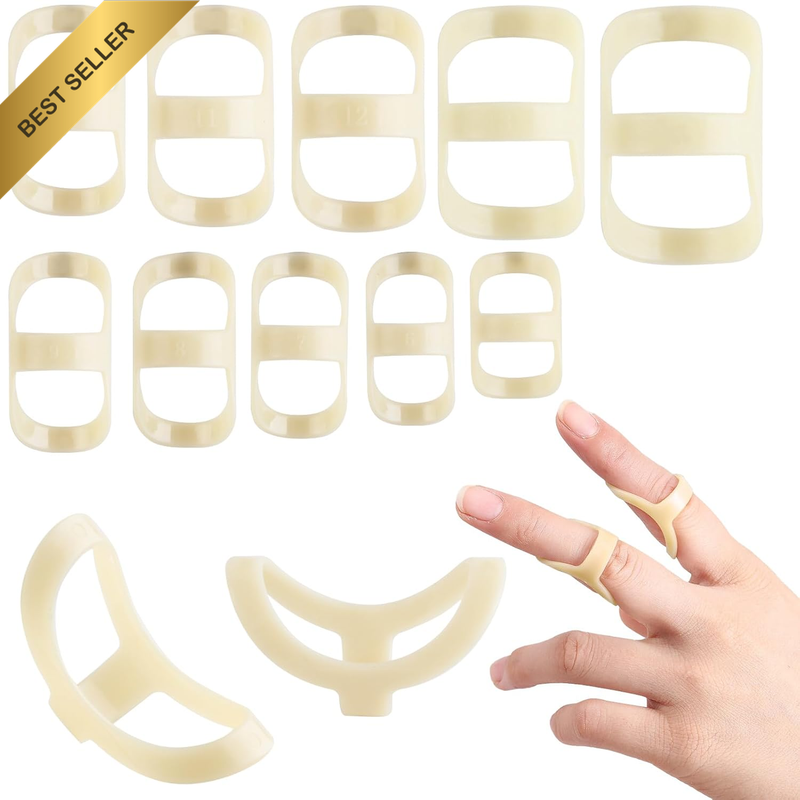 10 Pcs Finger Splints Kit for Arthritis, Trigger Finger,Mallet Fingers - Trigger