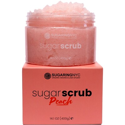 Sugaring NYC Signature Sugar Scrub   Juicy Peach