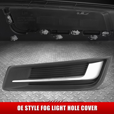 Для 13-17 Cadillac XTS без DRL в стиле OE Черная рамка противотуманной фары со стороны водителя