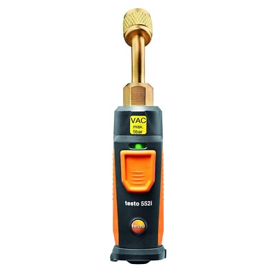 Testo 552i App-Controlled Wireless Vacuum Probe I for HVAC Systems   with Blueto