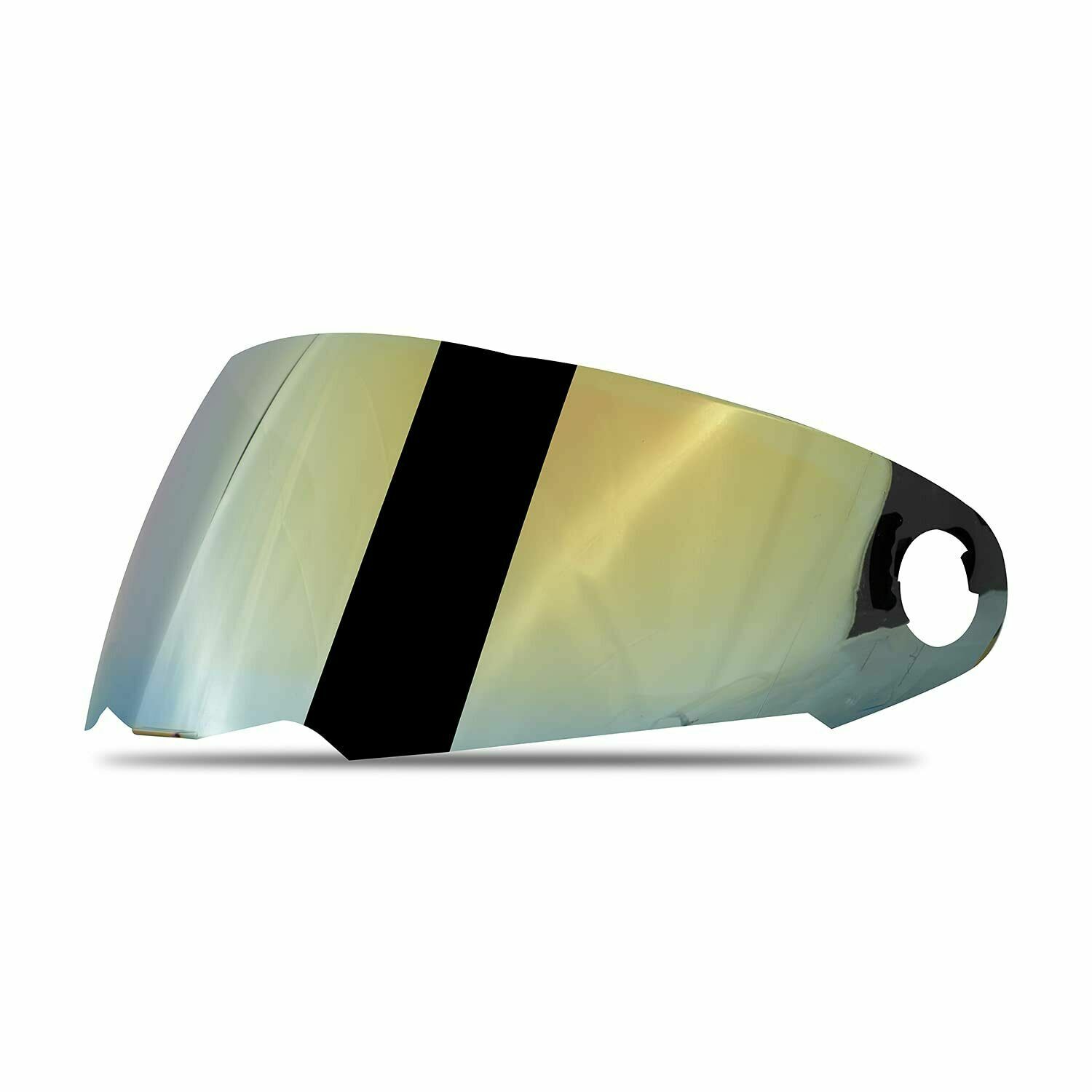 Helmet Visor Chrome Gold For Steelbird SBA-1 Model Helmets 