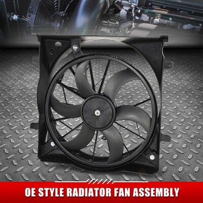 Для 02-07 Jeep Liberty Двигатель V6 объемом 3,7 л, Вентилятор охлаждения радиатора в сборе