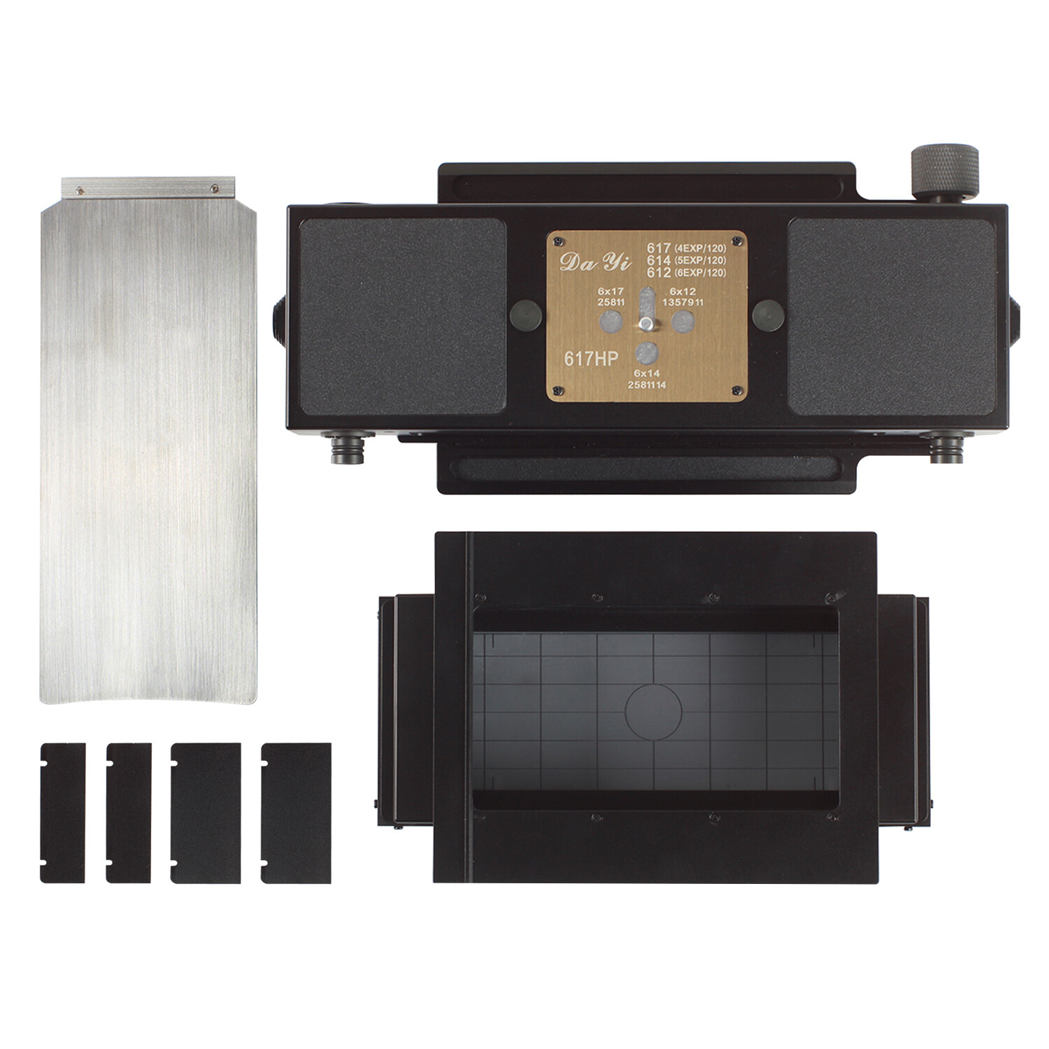 お値引き☆Wista 6x7 ロールフィルムバック　ウィスタ DAYI 6x17 6x14 6x12 Roll Film Back Multi-Format Holder For 4x5