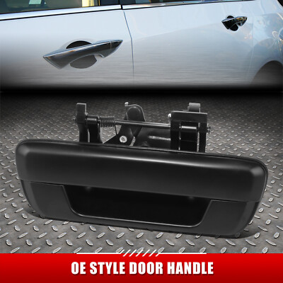 ДЛЯ 04-12 CHEVY COLORADO GMC CANYON ЧЕРНАЯ ГЛАДКАЯ РУЧКА ЗАДНЕЙ ДВЕРИ БАГАЖНИКА