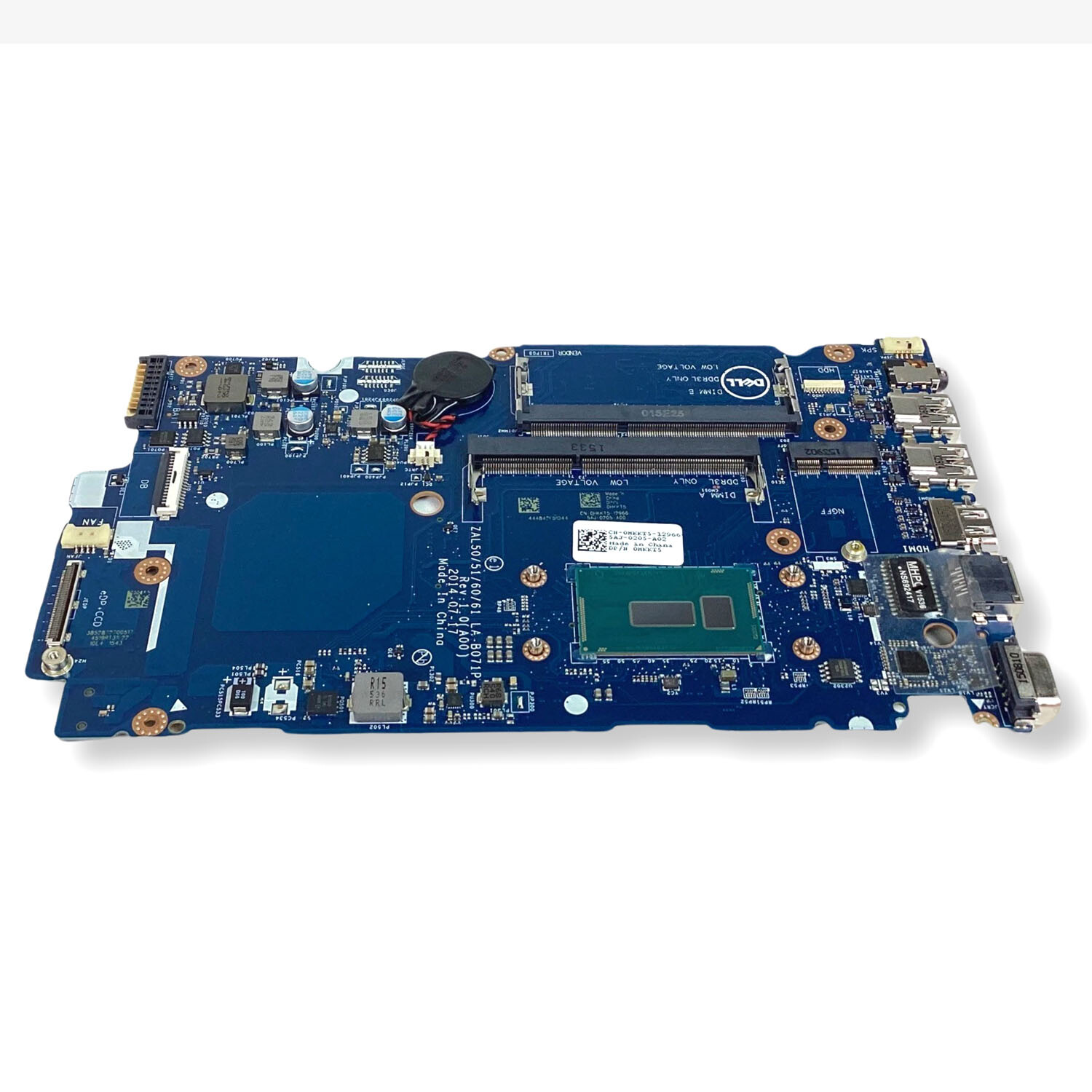 Dell OEM Latitude 3450 Motherboard with 2.2GHz i5-5200U Processor HKKT5 - Picture 7 of 10