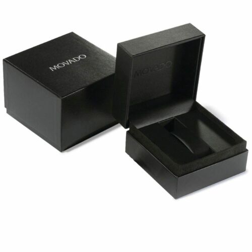 Pre-owned Movado 0607084 Women's  Collection Black Quartz Watch