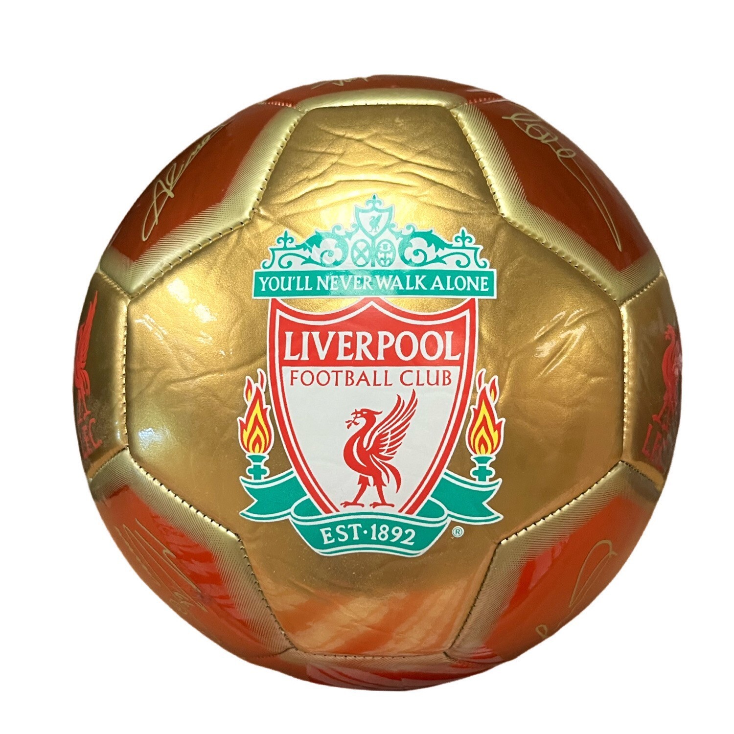Liverpool FC サイン入りボール リバプール サイン入りボール 1号球 LIV_SIG_26SKILLBALL