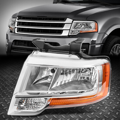 Для 15-17 Ford Expedition OE Style Хромированный корпус левой фары со стороны водителя