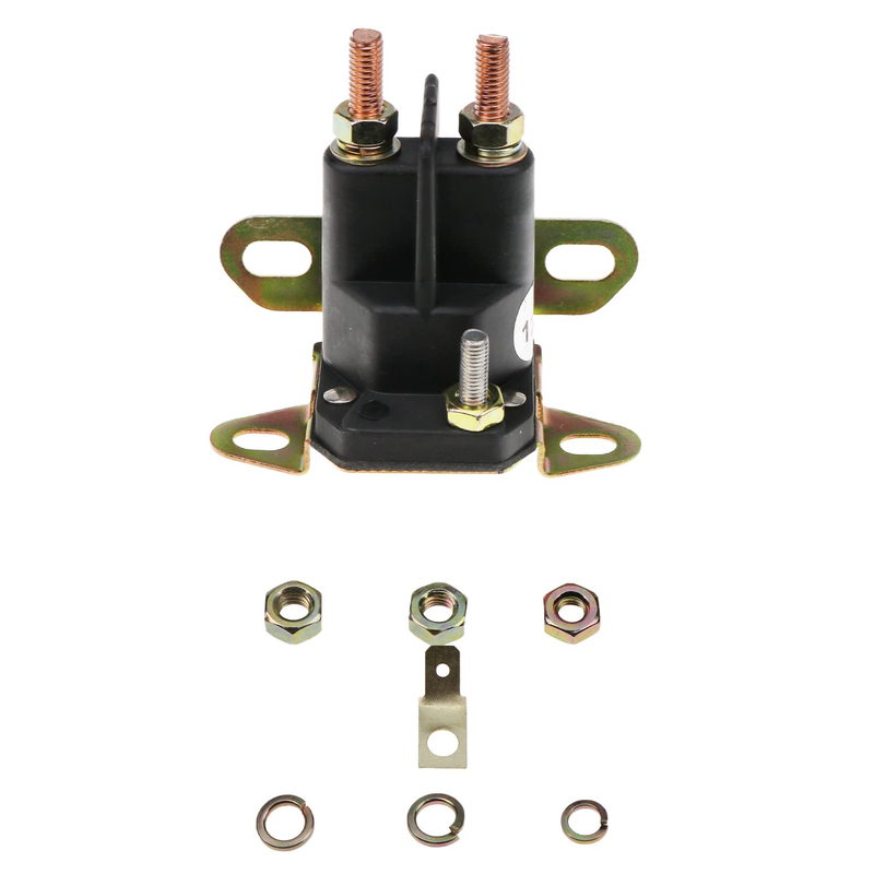 Starter Solenoid Relay 12V 3 Pole for Bad Boy Hustler Kohler Trombetta Stens