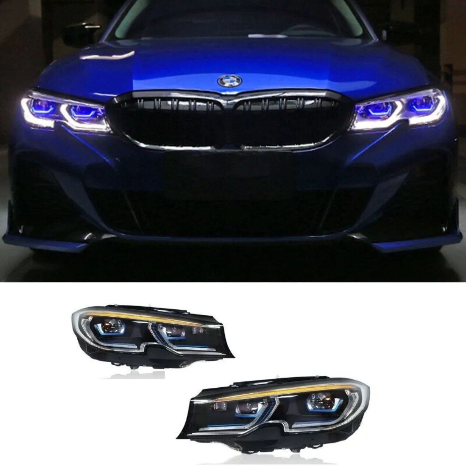 For 19-22 BMW 3 Series G20 G28 Headlamp Upgrade Adaptive