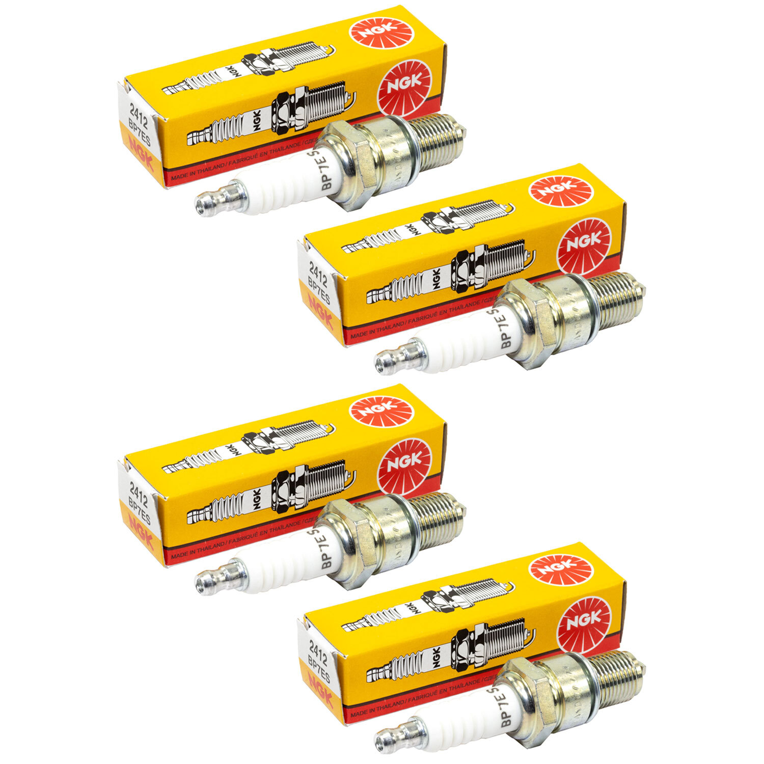 NGK Lot De 4 Bougies D'allumage CR8E